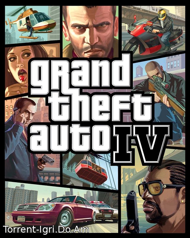 GTA 4 / Grand Theft Auto IV - Winter Edition (2008) PC через торрент